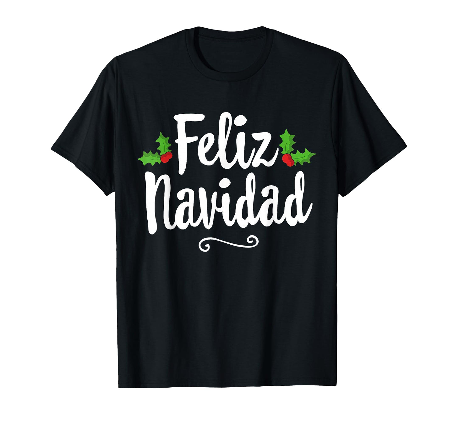 Vintage Feliz Navidad Retro Mexican Christmas Spanish Xmas T-Shirt