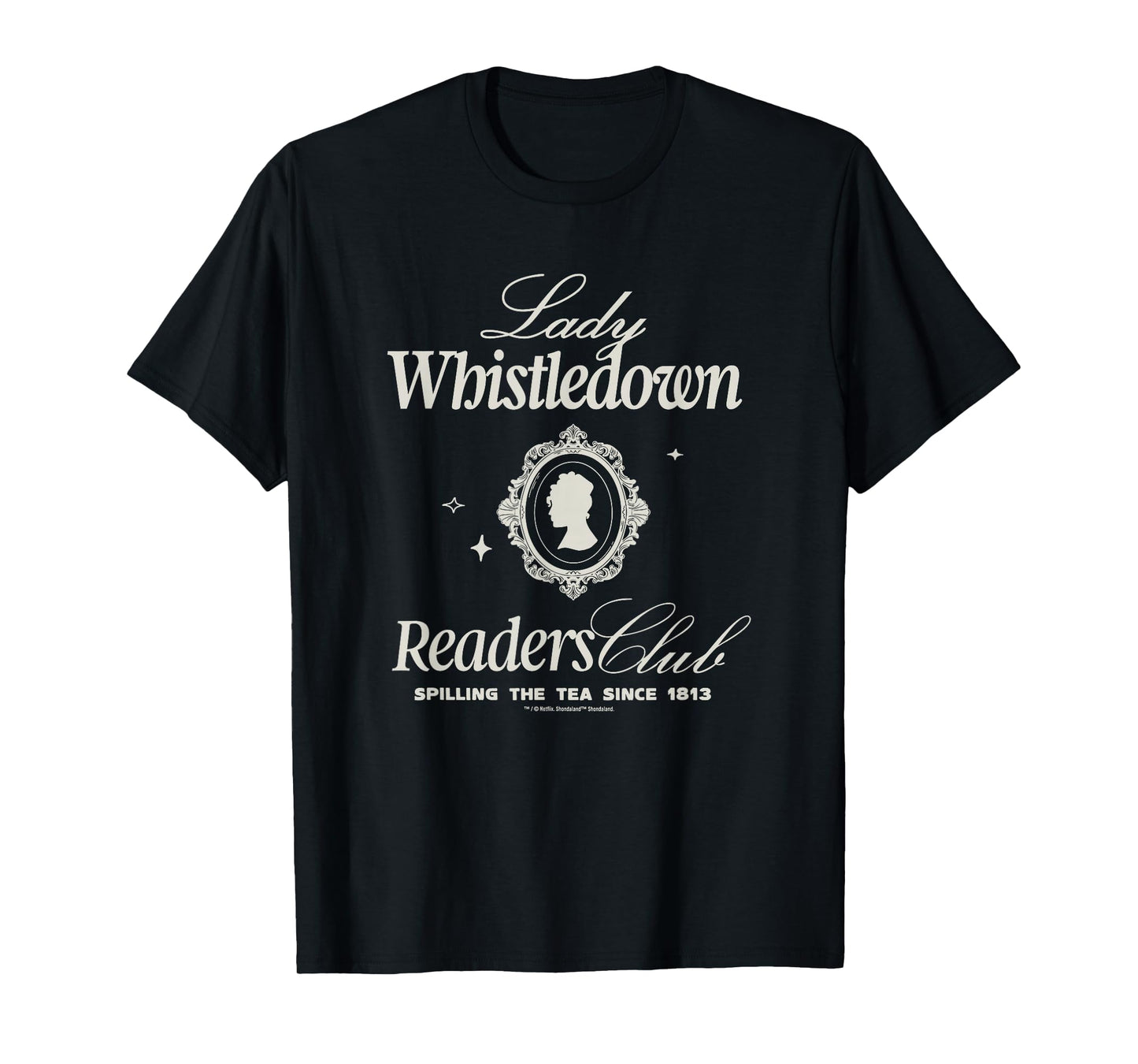 Bridgerton Lady Whistledown Readers Club Officially Licensed T-Shirt