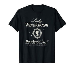 Bridgerton Lady Whistledown Readers Club Officially Licensed T-Shirt