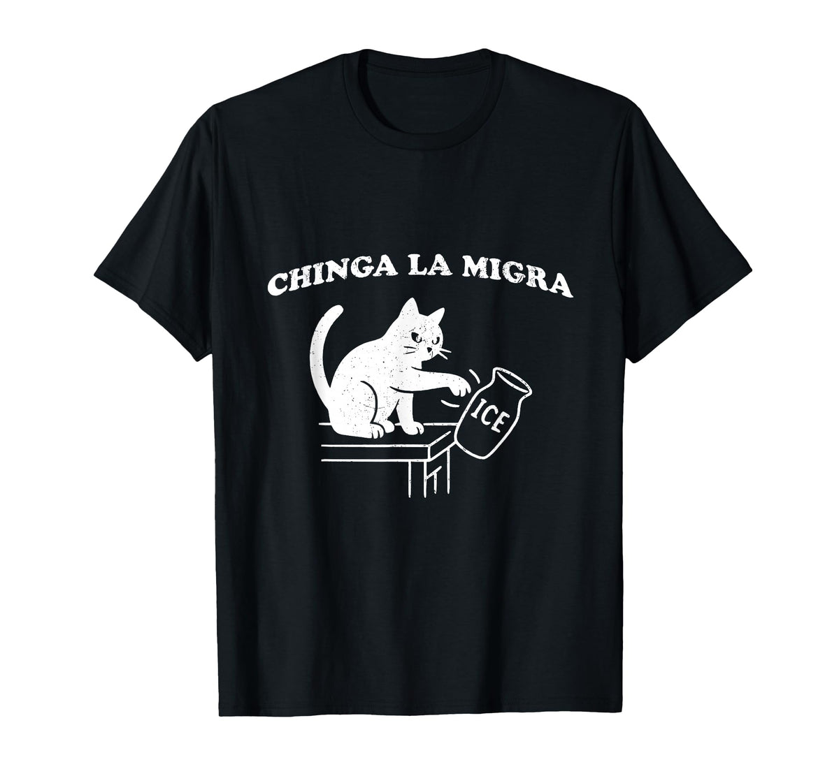 Chinga La Migra Pro Immigration Human Rights Feminist T-Shirt