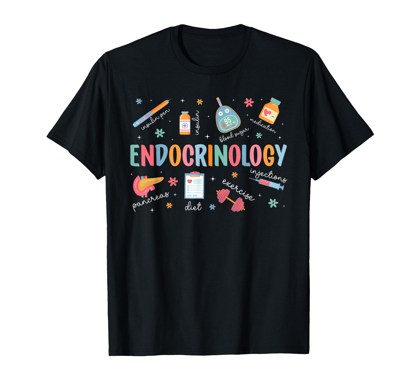 Endocrinology Nurse Appreciation Endo Nurse Endocrine Nurse T-Shirt