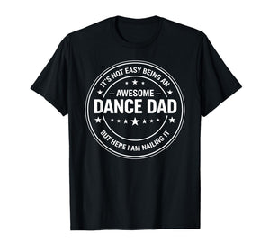 Funny Dad Dance Retro Proud Dancer Dancing Father's Day Men T-Shirt