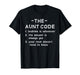 The Aunt Code Bedtimes is Whenever The Answer is Always Yes T-Shirt