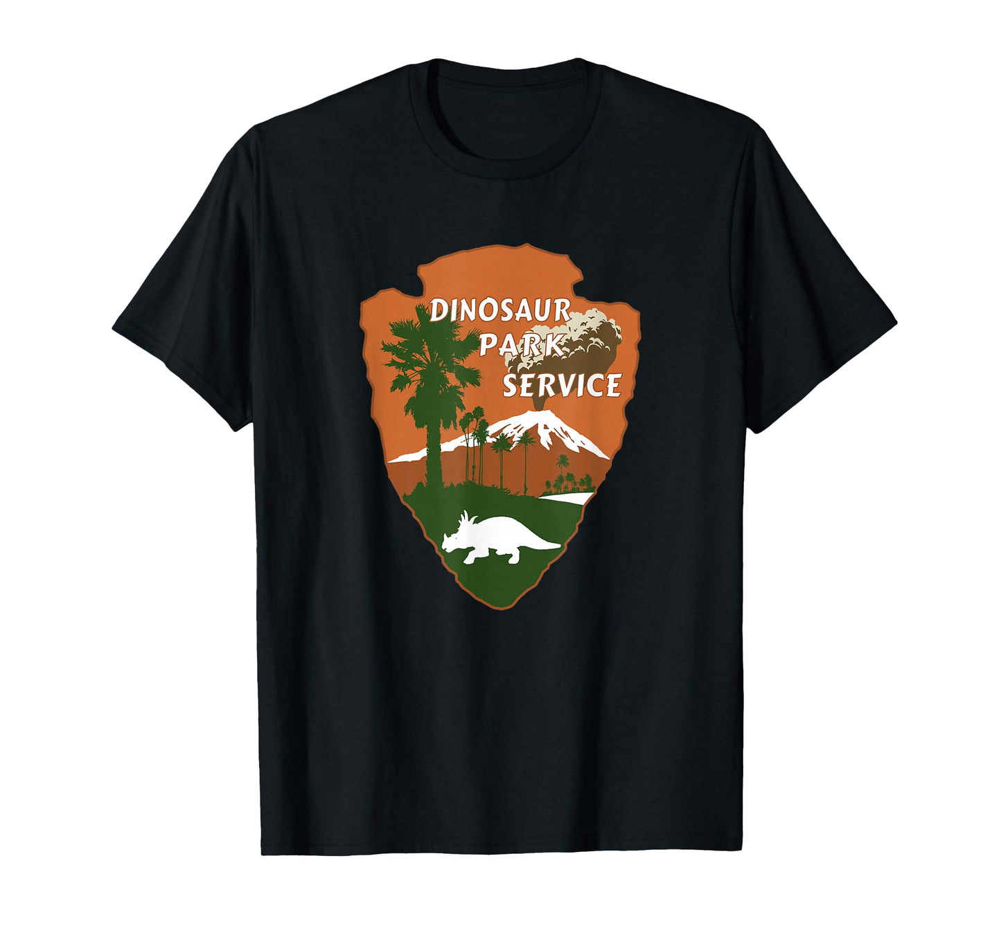 Dinosaur Park Ranger and Dino Forest Service T-Shirt
