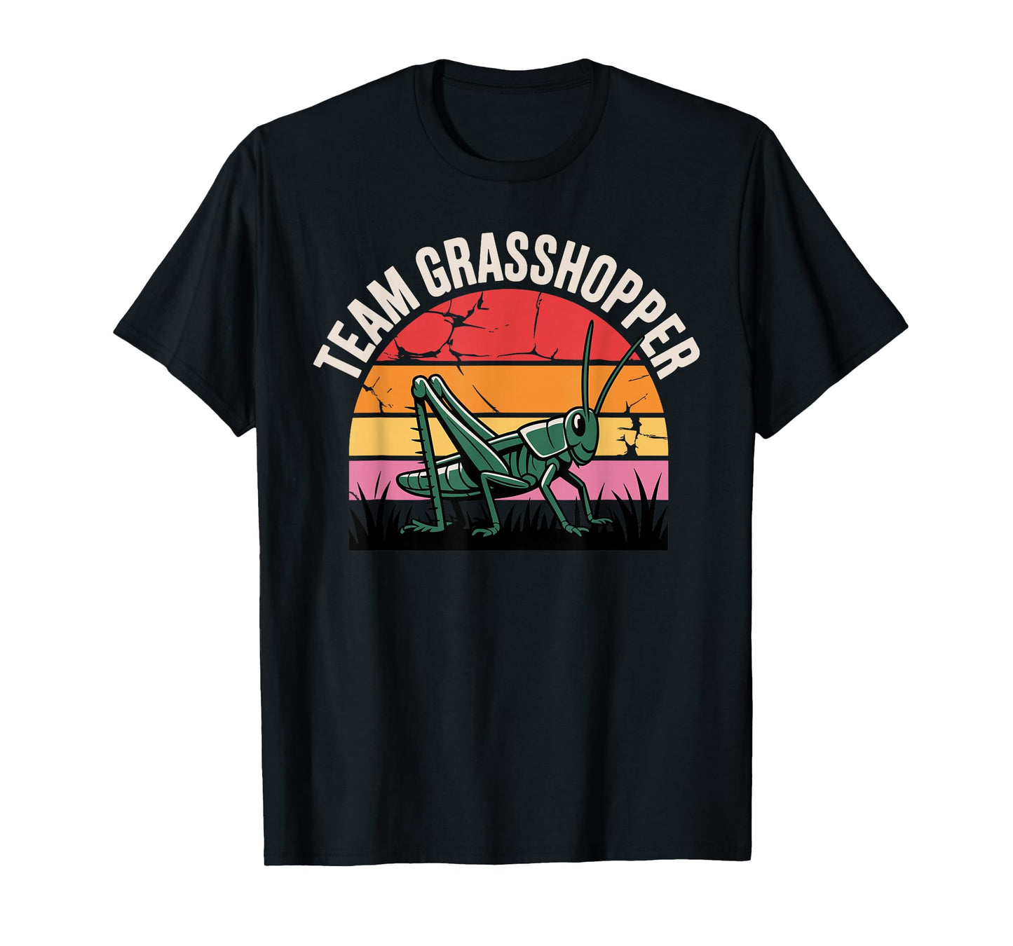 Funny Grasshopper Art for Men Women Kids Insect Grasshopper T-Shirt