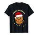 Merry Spudmas Funny Potato Santa Holiday Lights Christmas T-Shirt