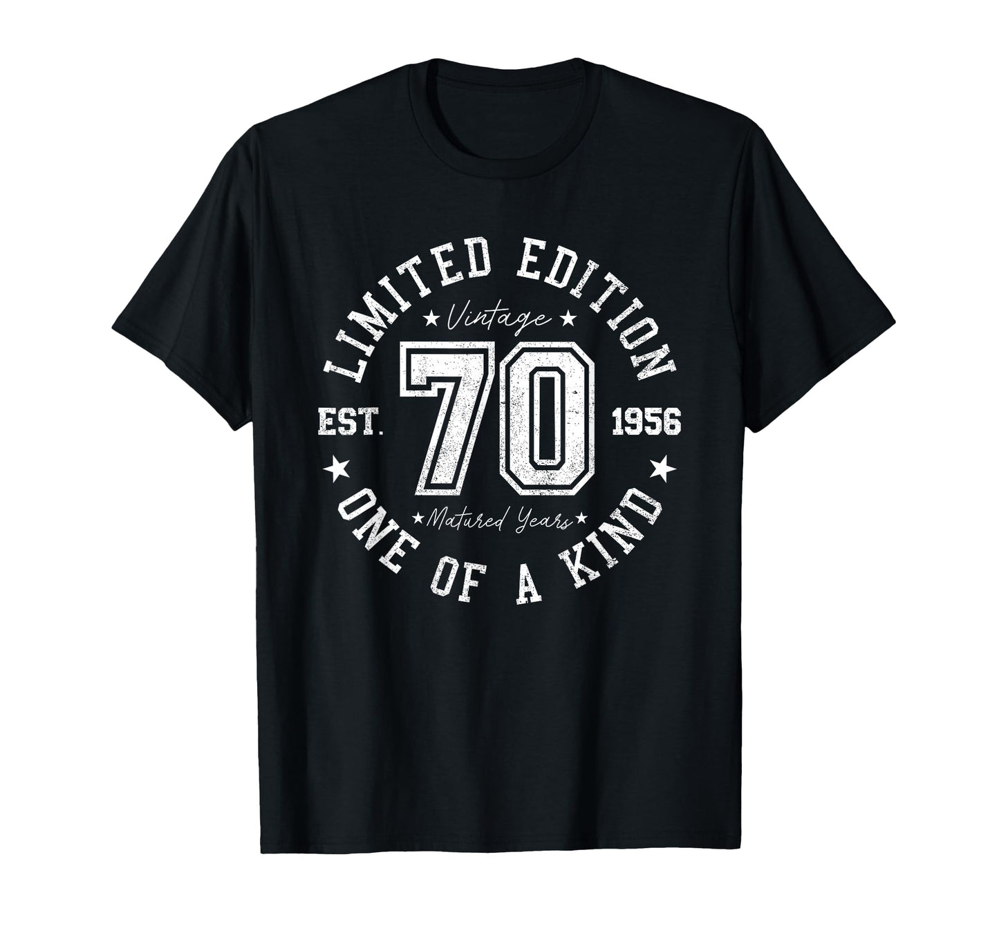70 Years Old Vintage 1956 70th Birthday Limited Edition T-Shirt