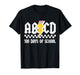 100th Day 100 Days of School ABCD Teachers Rock T-Shirt