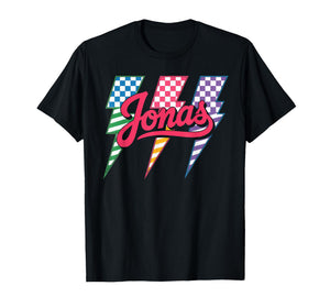 Retro Jonas First Name I Love Jonas 80's Vintage T-Shirt