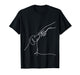 Dog Boop Adorable Puppy Minimalist Line Art Cute Pet Owner T-Shirt