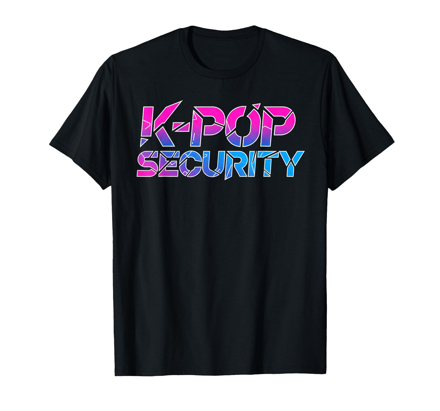 K-Pop Security Mom Dad Funny Halloween Costume T-Shirt