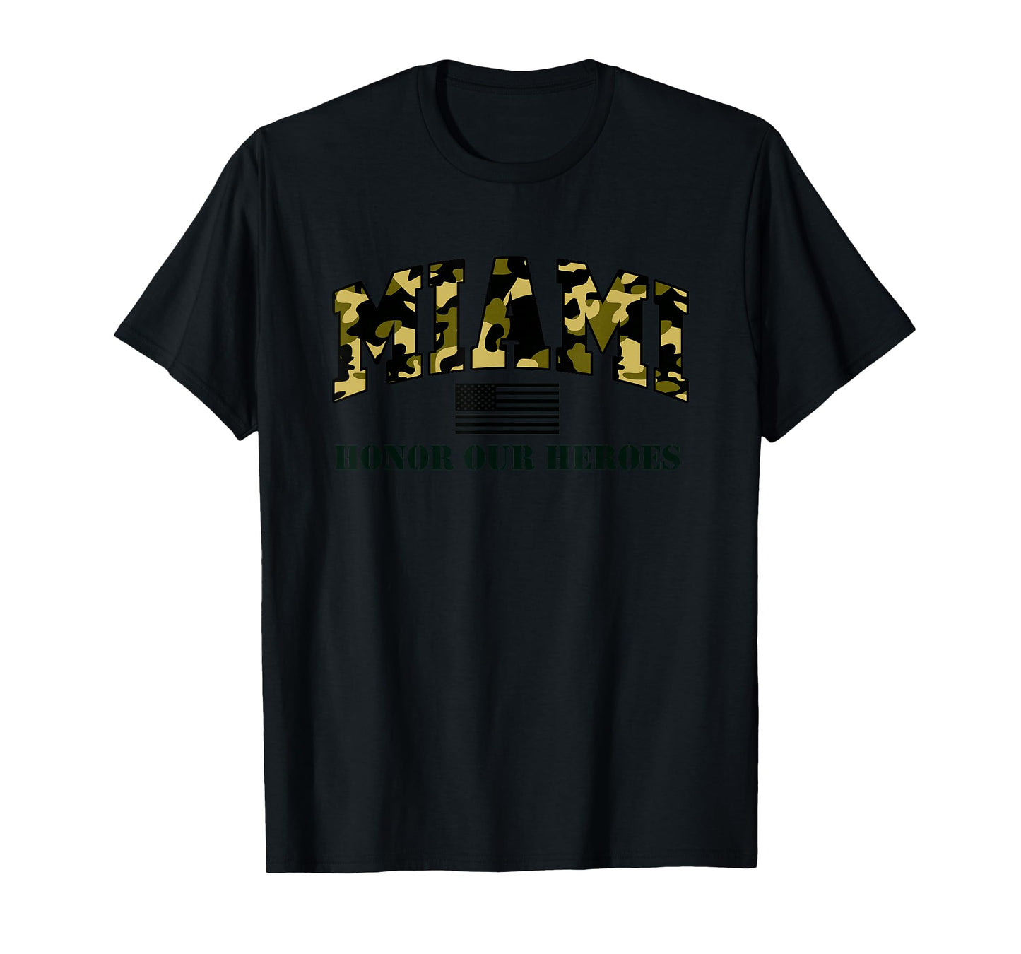Miami National Veterans and Military Families Support Month T-Shirt
