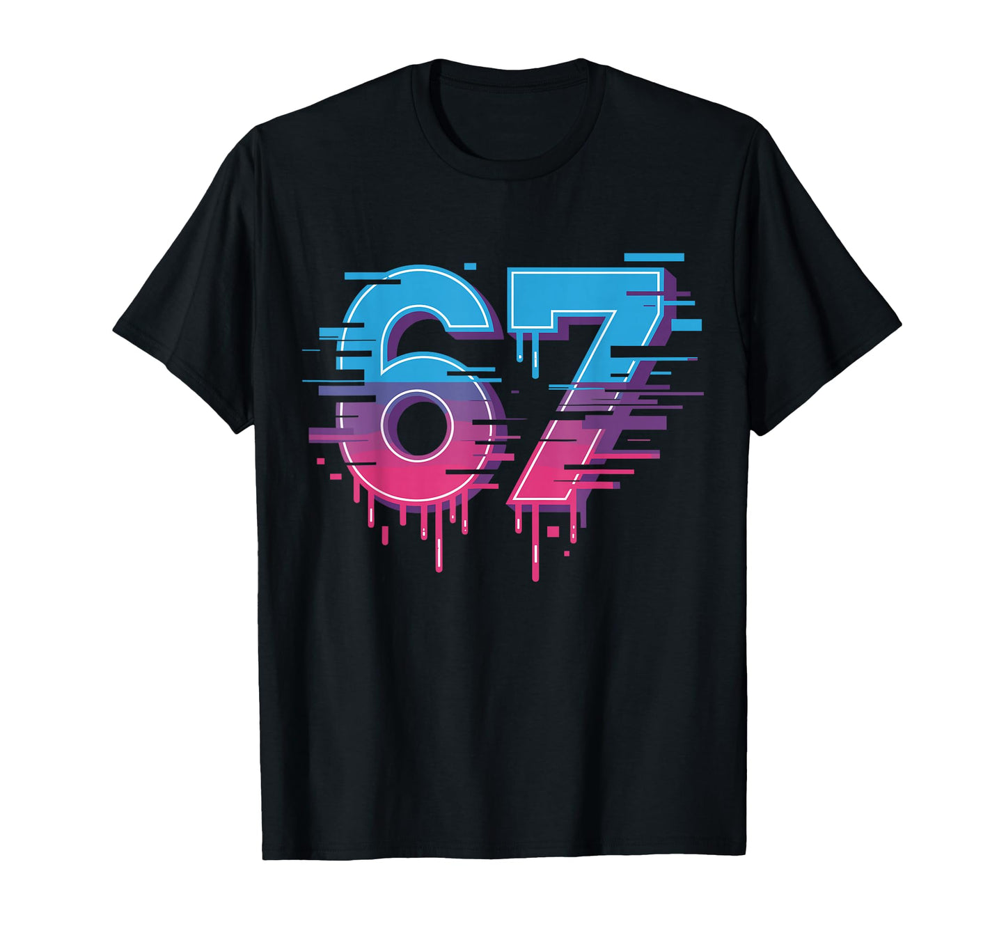 67 Six Seven Meme Shirt for IT Gen Alpha and Gen Z Humor T-Shirt