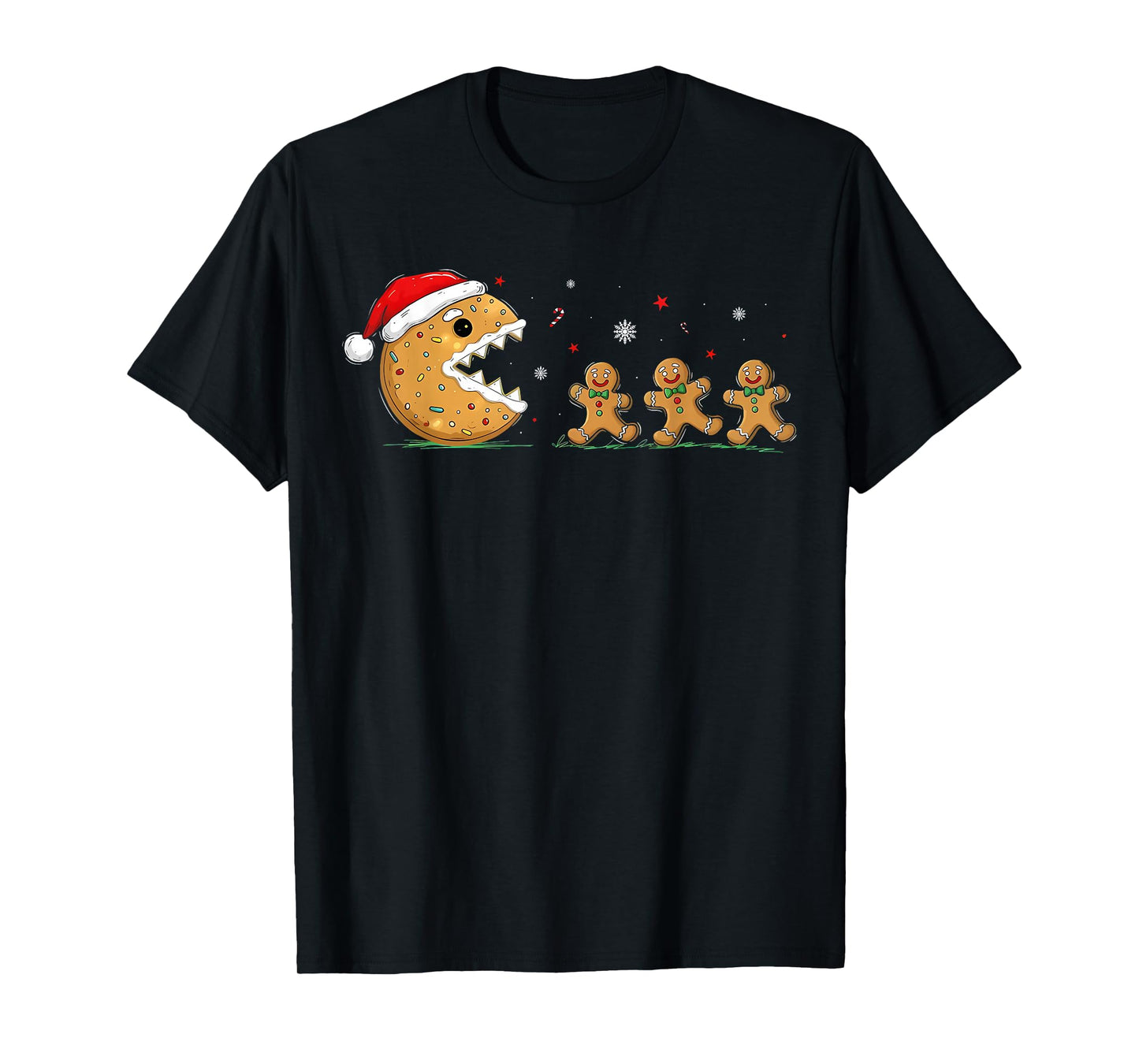 Funny Gingerbread Christmas Cookie Baking Boys Girls Kids T-Shirt