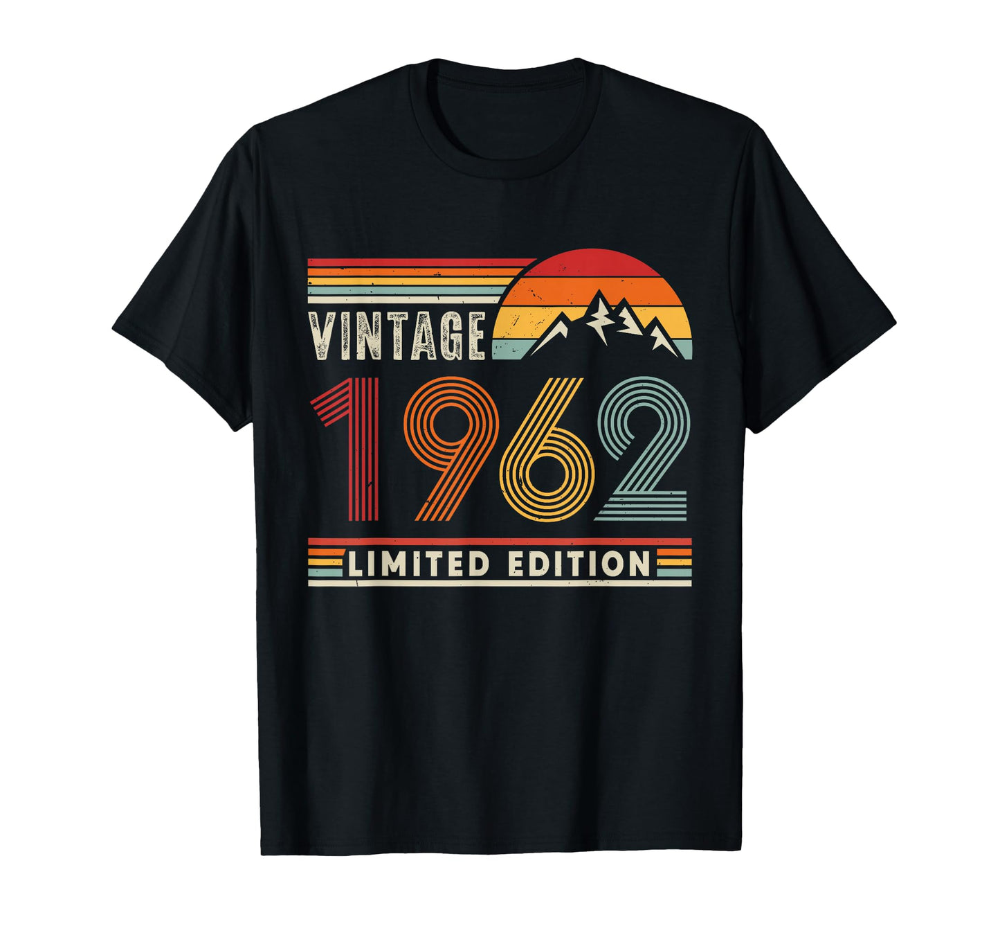 Vintage 1962 Limited Edition Retro 64th Birthday 64 Yrs Old T-Shirt