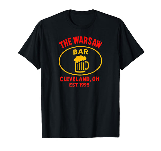 Warsaw Bar Inspired Cleveland Comedy TV Show Retro Dive Bar T-Shirt