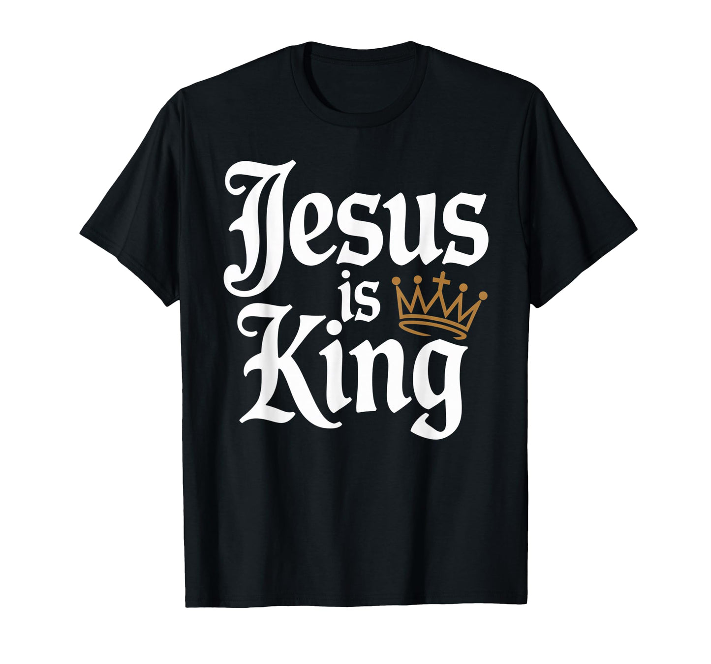 Jesus is King Christian Men T-Shirt