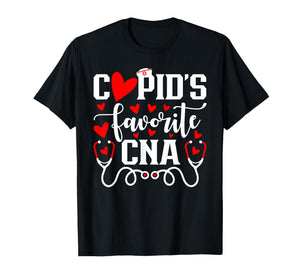Cupid's Favorite CNA Cute Heart Valentine's Day T-Shirt