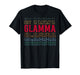 Glamma Funny Athletic Lettering Mother's Day Grandma T-Shirt