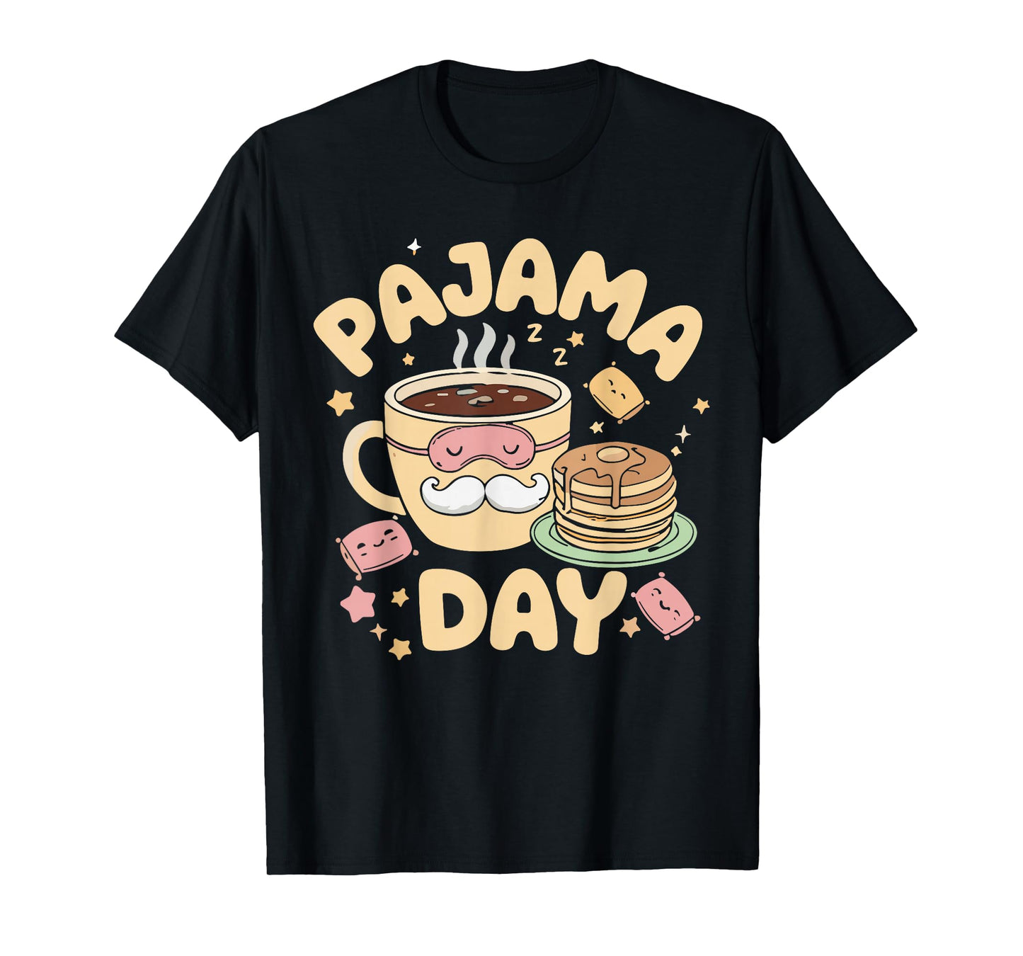 Teacher Pajama Day Shirt, Funny Cloud Sleepover School T-Shirt