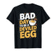 Bad Day to Be A Deviled Egg Funny Thanksgiving Turkey Humor T-Shirt