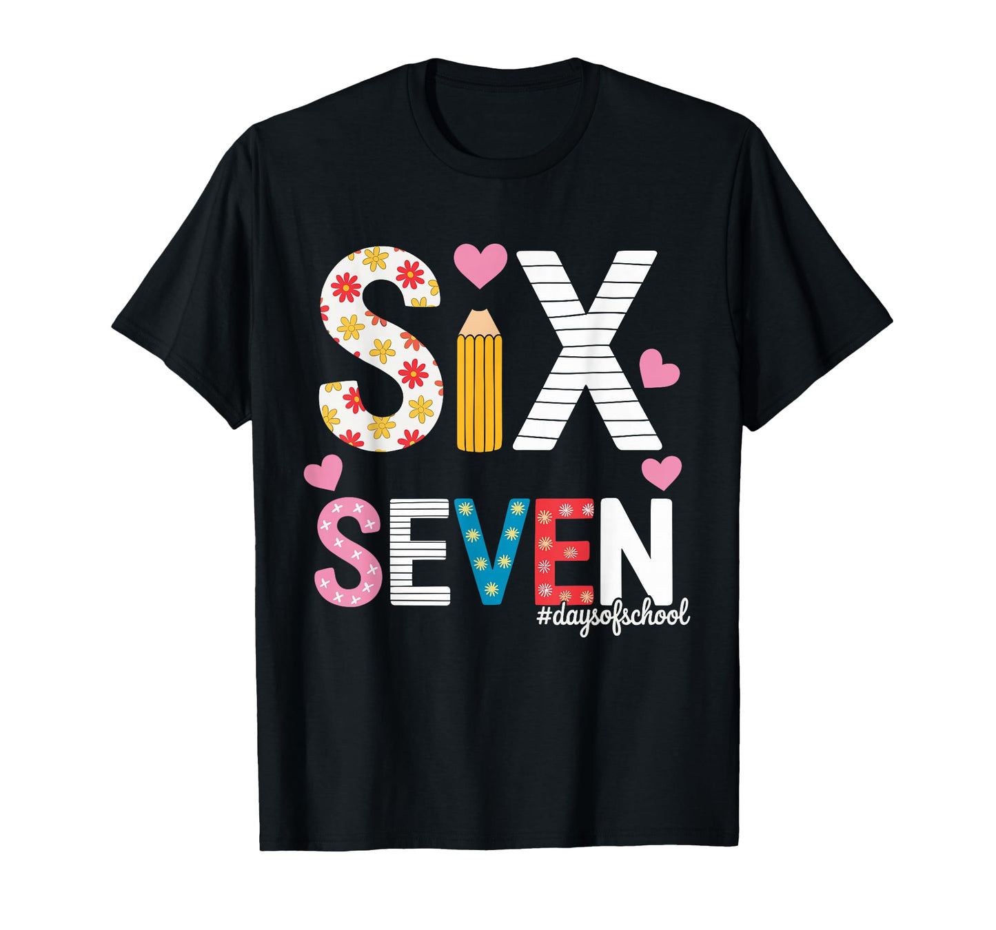 I Survived 67 Days of School Teacher Student Six Seven Meme T-Shirt