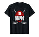 Double Digits 10 Year Old Boy Hockey 10th Birthday T-Shirt