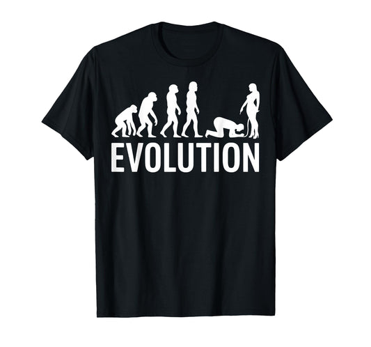 Evolution simps Funny Meme Evolution to simps T-Shirt