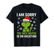 Funny Christmas Nurses Sorry The Nice Nurse is On Vacation T-Shirt