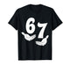 67 Six Seven 6 7 Kids 67 Teens Boys 6-7 Meme Hands 67 Funny T-Shirt