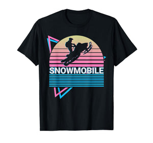 Snowmobile Retro T-Shirt