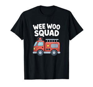 Wee Woo Squad Fire Truck Adventure T-Shirt