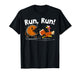 Funny Turkey Run Thanksgiving Running Men Women Boys Girls T-Shirt