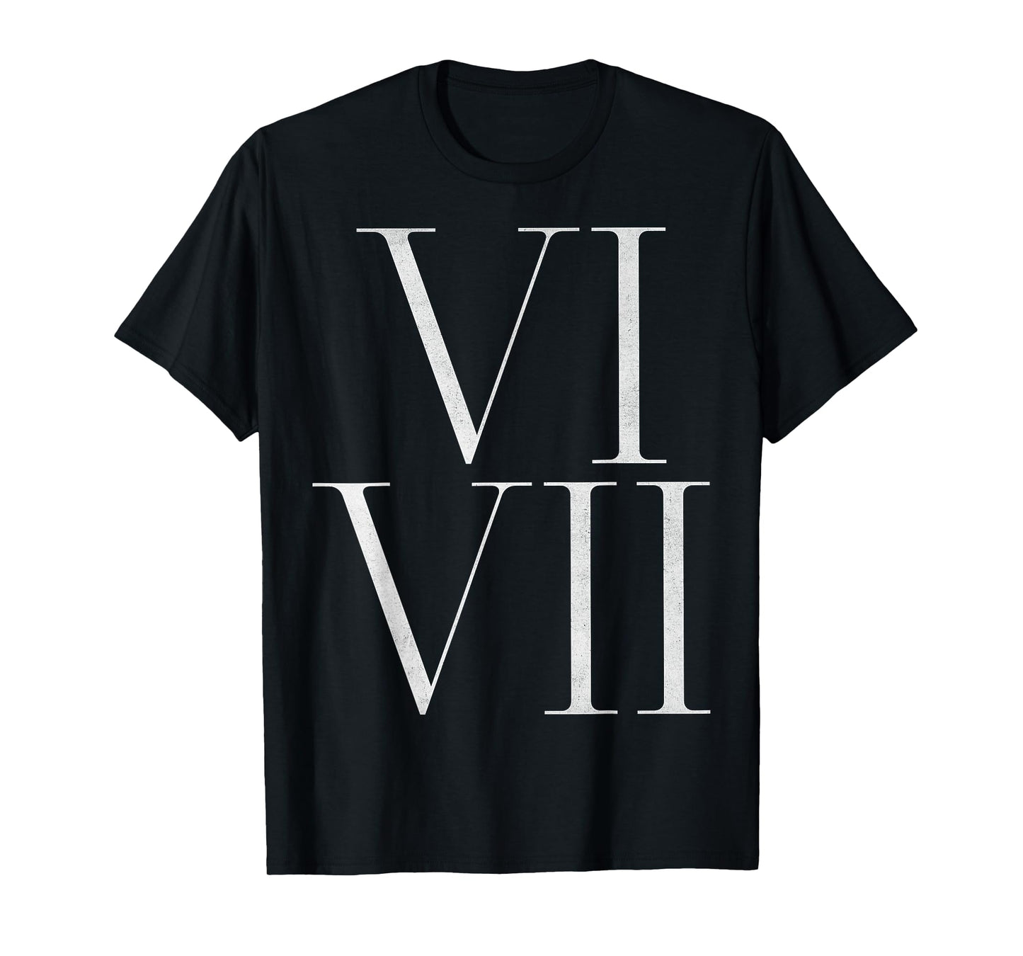 67 Meme Roman Numeral Six Seven Funny History Teacher 2025 T-Shirt