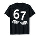 Vintage Six Seven 6 7 Meme Gen Alpha Slang 6 7 Hands T-Shirt