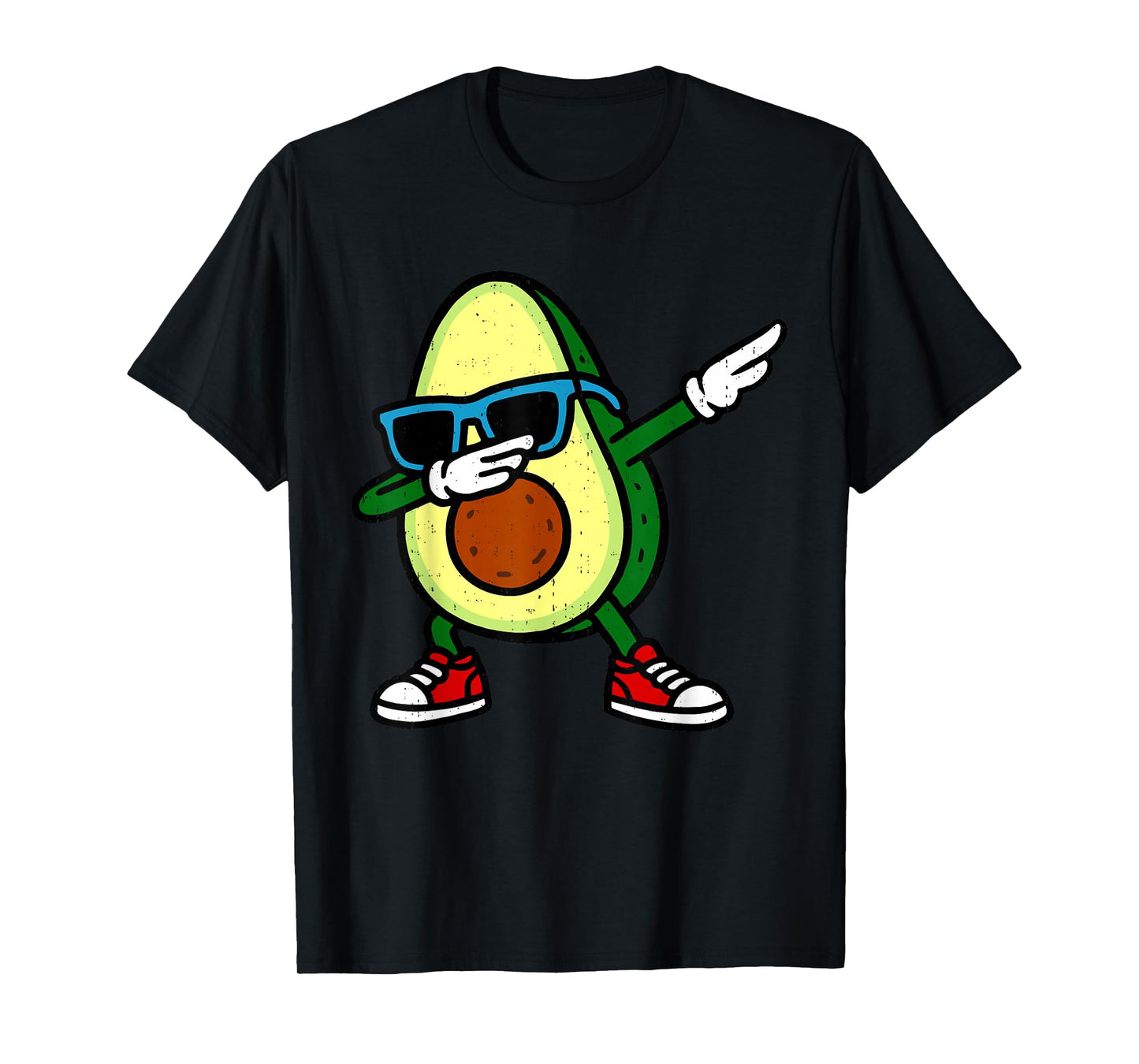 Dabbing Avocado Vegan Food Fruit Lover Dab Dance T-Shirt
