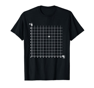 Coordinate (6,7) Funny Math Teacher 67 Math Lover Boys Kids T-Shirt