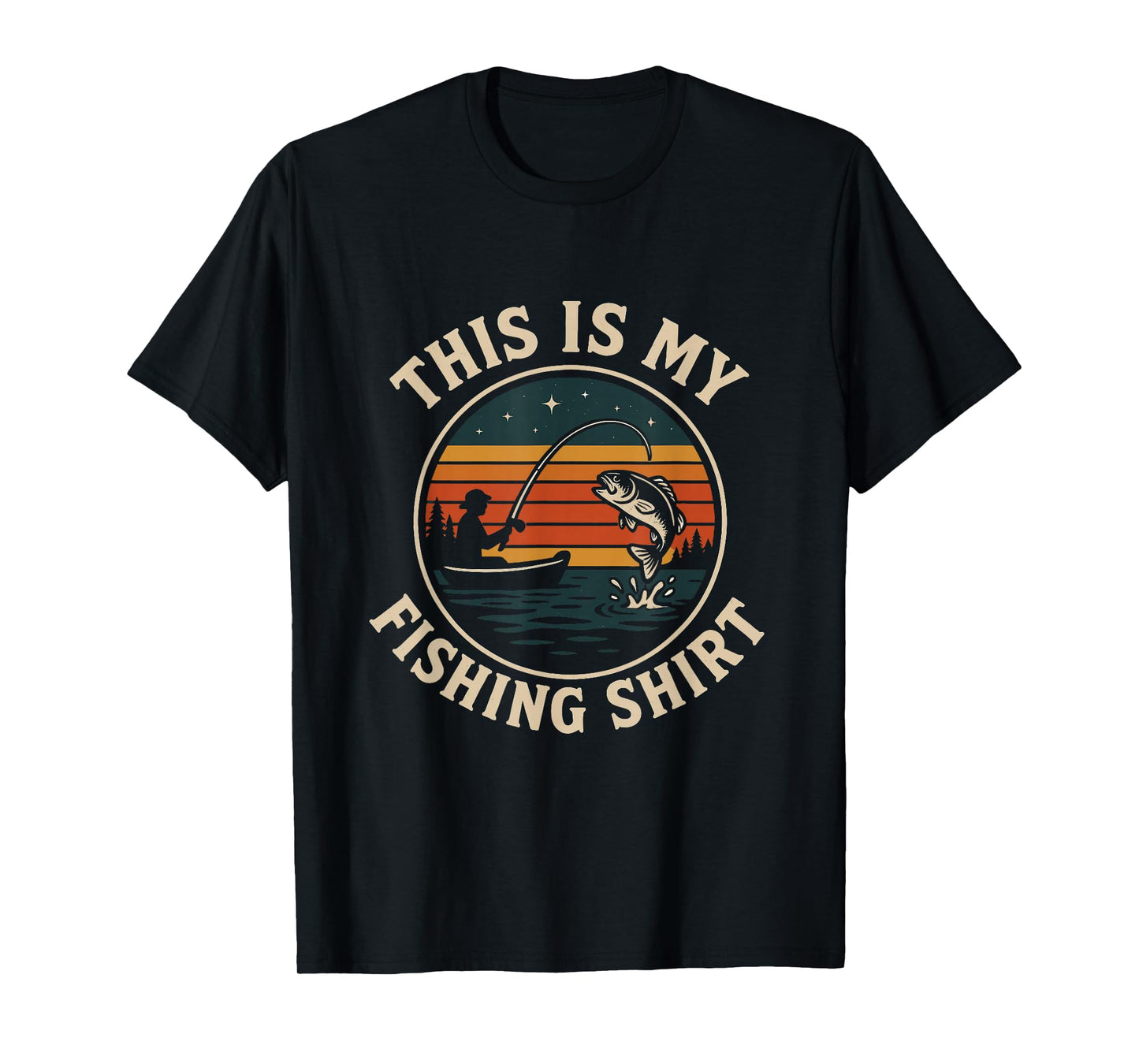 This is My Fishing Shirt Men Women Kids Fisherman T-Shirt