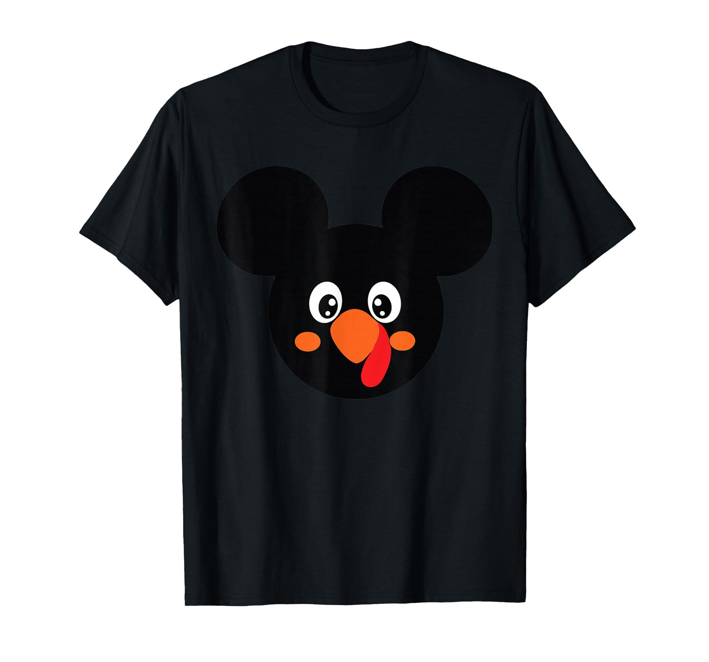 Funny Turkey Mouse Family Happy Thanksgiving T-Shirt