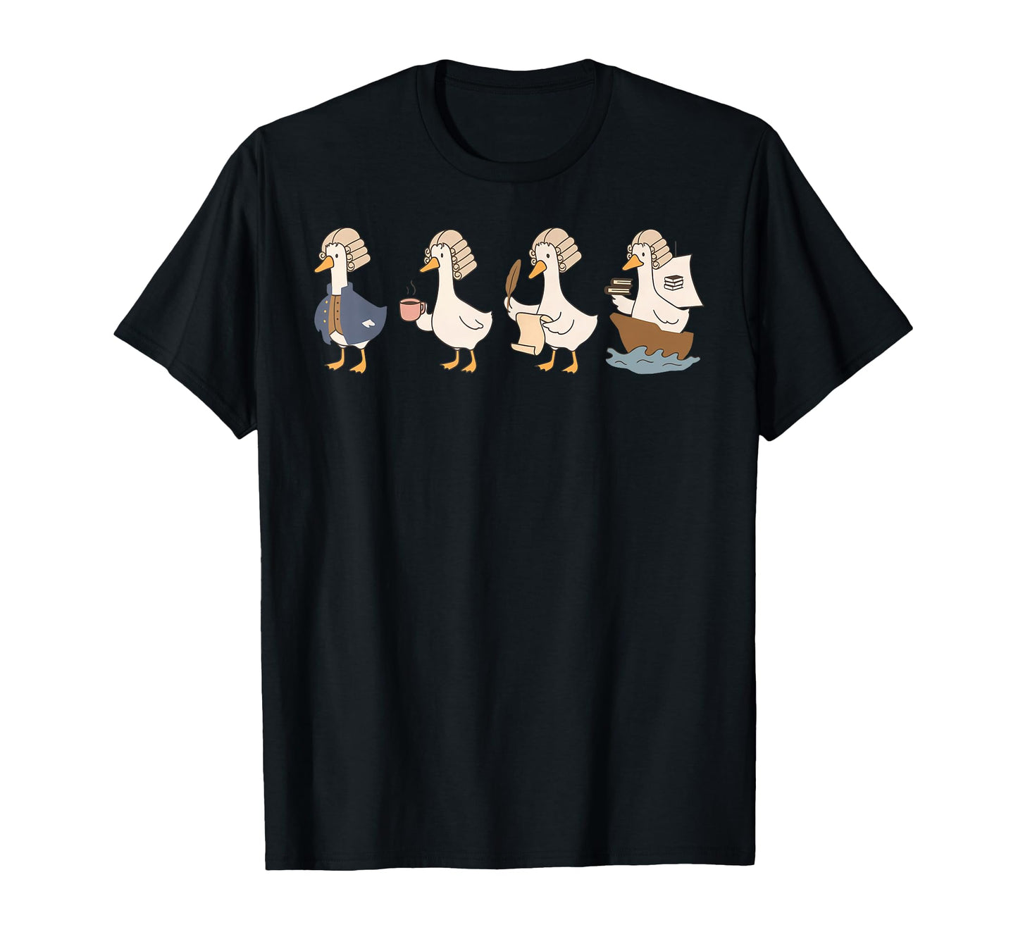 Silly Goose But Serious About The Constitution Middle School T-Shirt