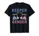 Keeper of The Gender Reveal Party Golf Golfing Sports Gender T-Shirt