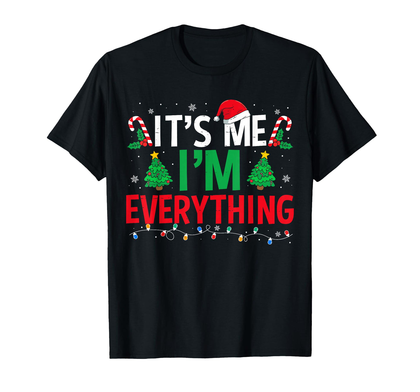 I Have Everything I Want for Christmas Couples Pajama Xmas T-Shirt