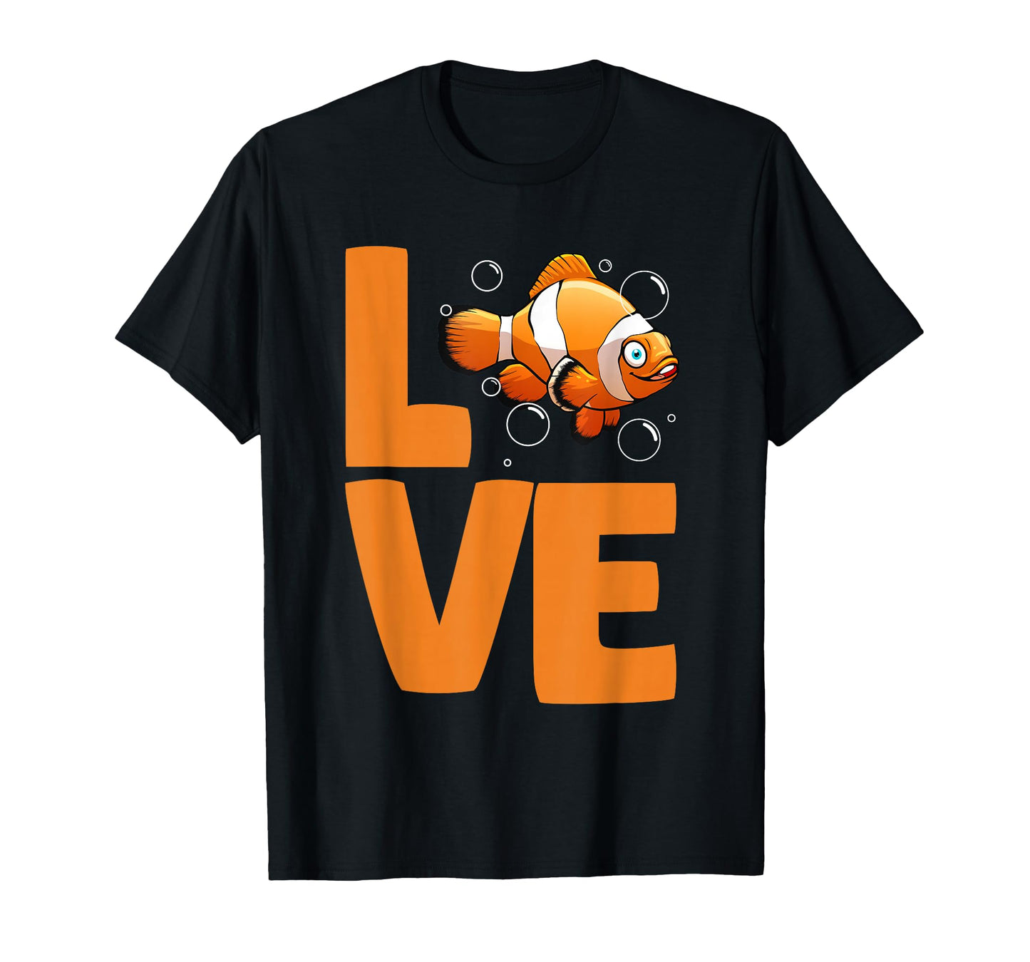 Cute Clownfish Art for Men Women Clown Fish Lovers Clownfish T-Shirt