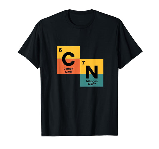 67 Meme Funny Teacher Science Periodic Table Retro T-Shirt