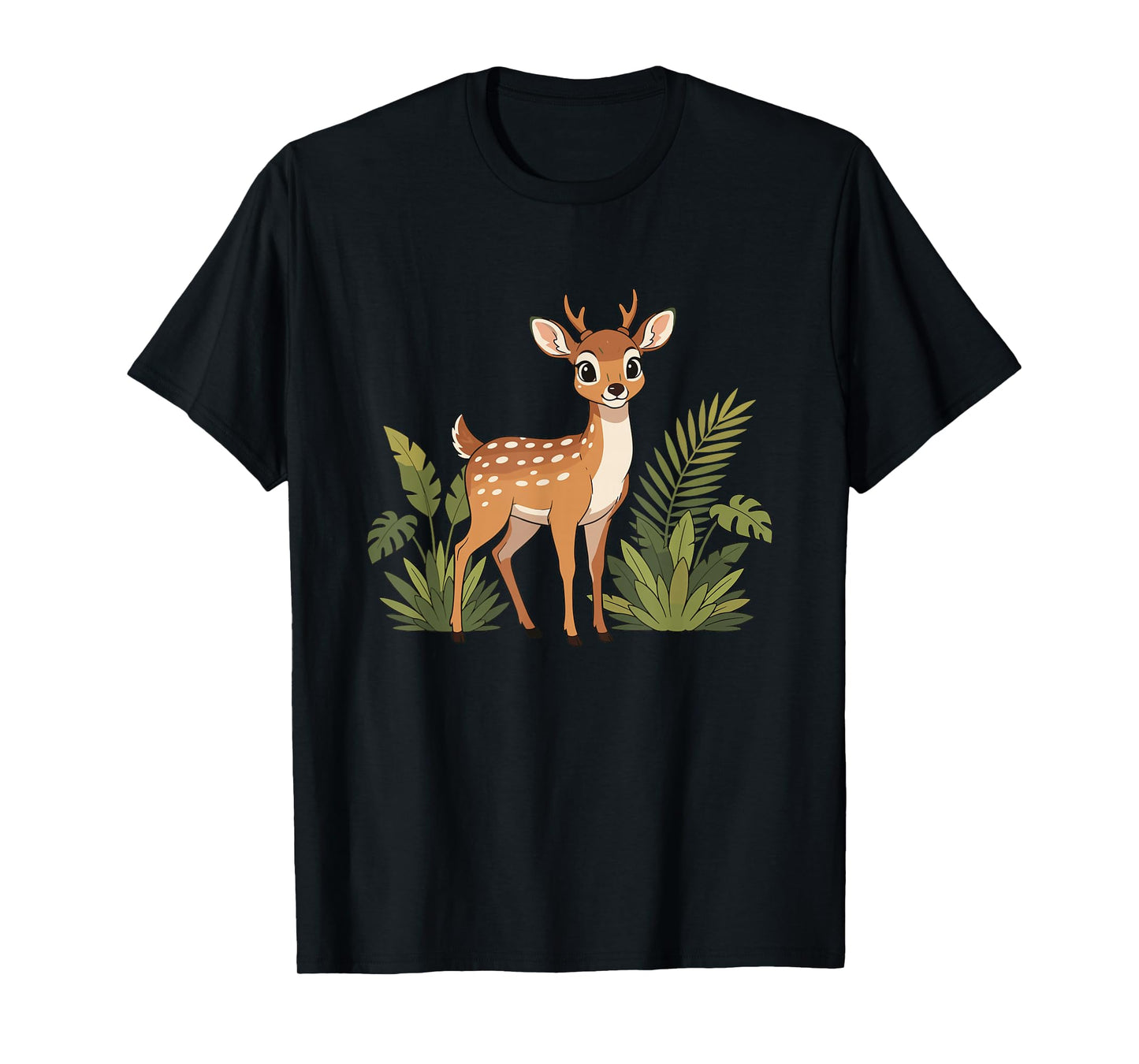 Cute Baby Deer Woodland Forest Animal Fawn T-Shirt