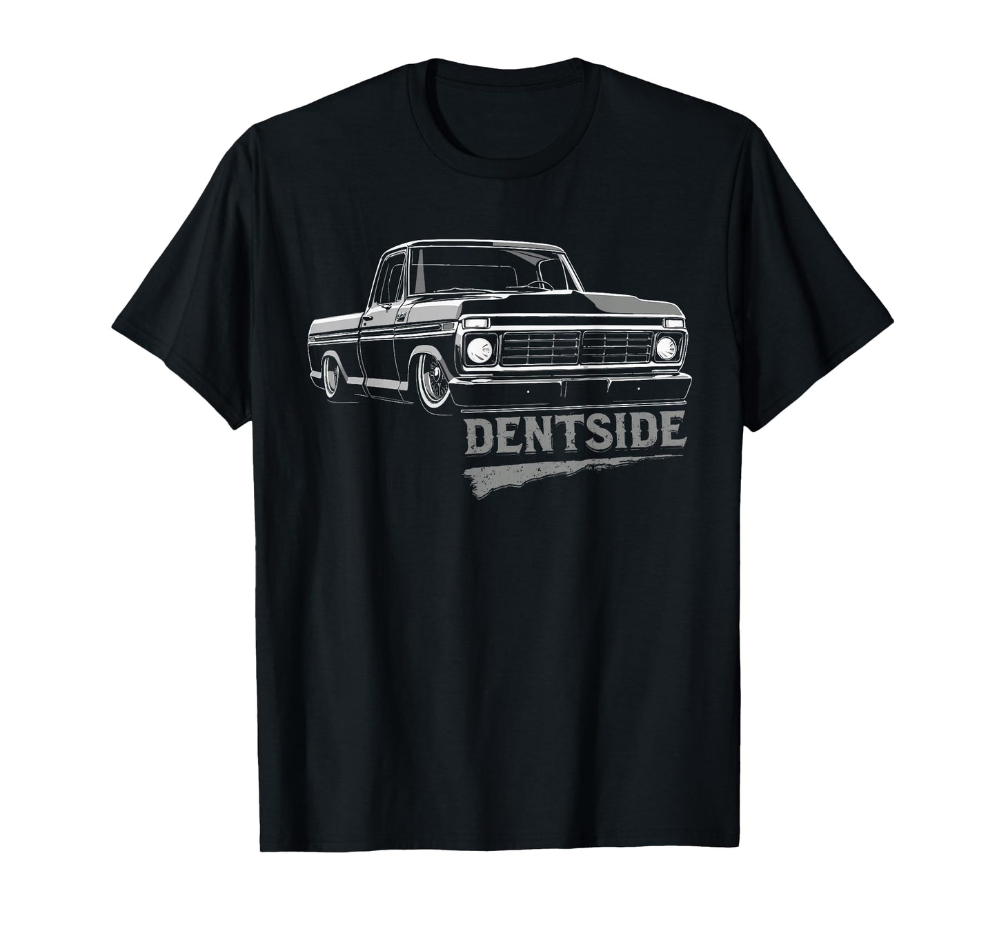 1979 Dentside Lowrider Truck Silhouette Dentside Truck T-Shirt