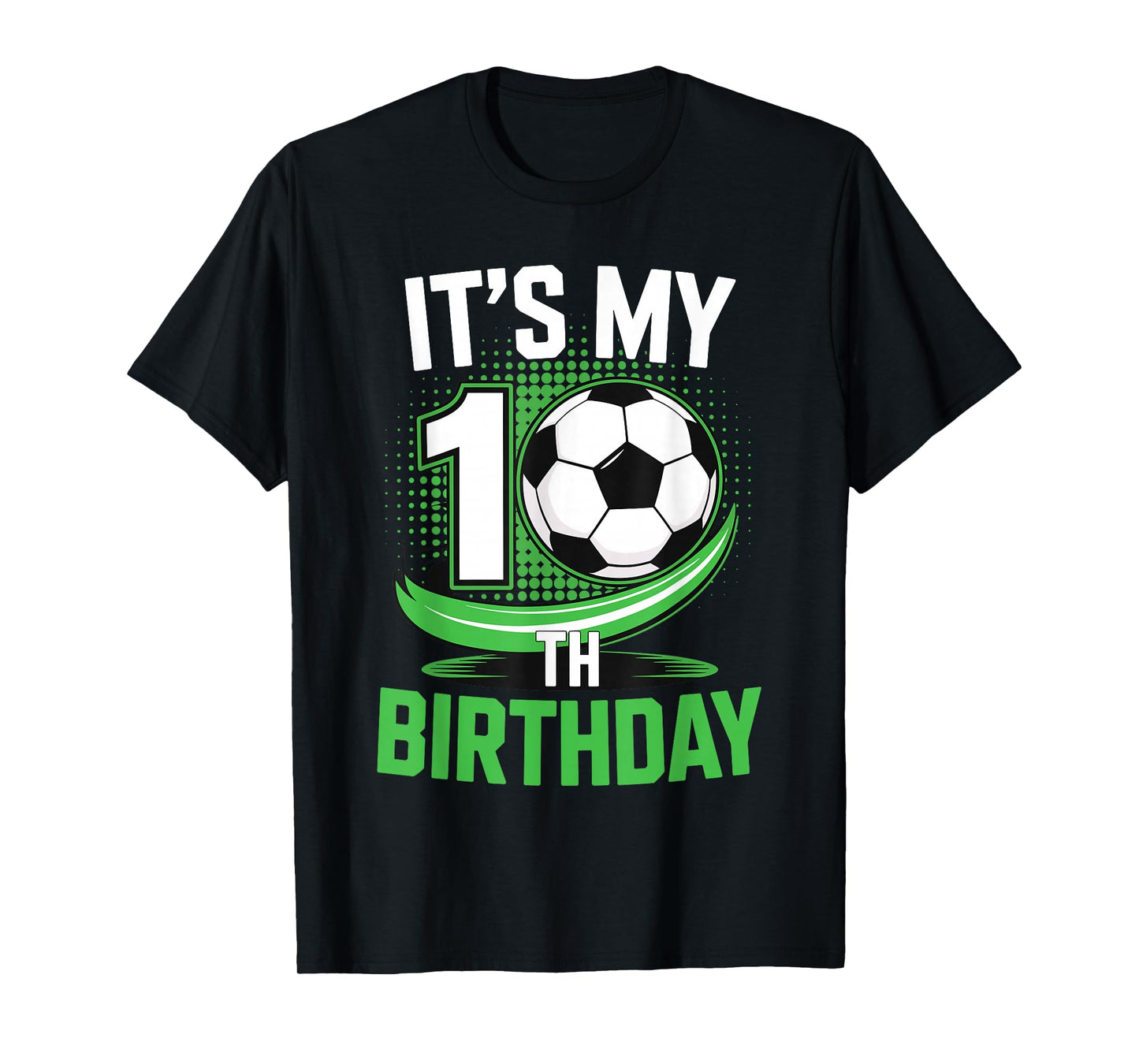 It's My 10th Birthday Soccer Ball T-Shirt