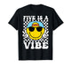 Five is a Vibe 5th Birthday Groovy Boys Girls 5 Years Old T-Shirt