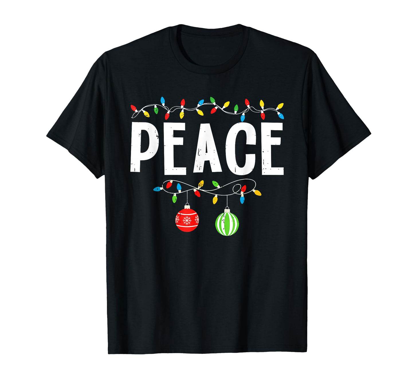 I Come in Peace Funny Matching Family Christmas Couple Xmas T-Shirt