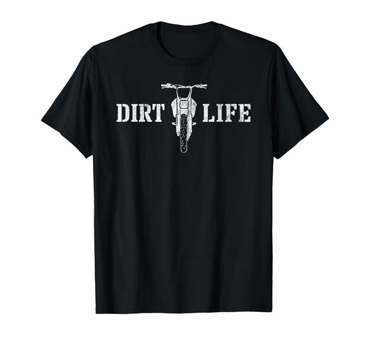 Vintage Dirt Bike Funny Motocross Dirtbike Lovers T-Shirt